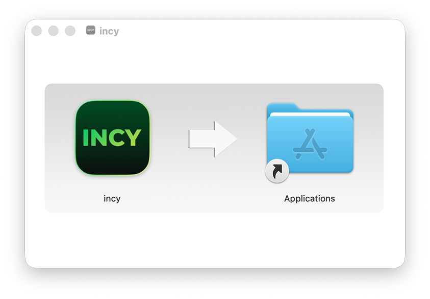 Шаг 1: установка INCY на Mac